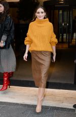 OLIVIA PALERMO Leaves Her Hotel in Milan 02/22/2020
