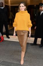 OLIVIA PALERMO Leaves Her Hotel in Milan 02/22/2020