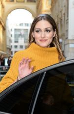 OLIVIA PALERMO Leaves Her Hotel in Milan 02/22/2020
