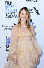 OLIVIA WILDE at 2020 Film Independent Spirit Awards in Santa Monica 02/08/2020
