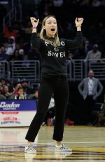 OLIVIA WILDE at Harlem Globetrotters Game in Los Angeles 02/16/2020