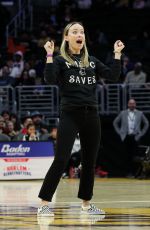OLIVIA WILDE at Harlem Globetrotters Game in Los Angeles 02/16/2020