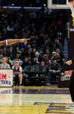 OLIVIA WILDE at Harlem Globetrotters Game in Los Angeles 02/16/2020