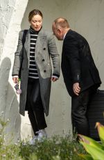 OLIVIA WILDE Heading to Airport in Los Angeles 02/18/2020