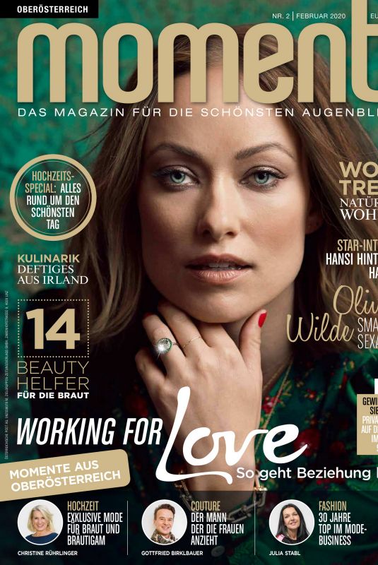 OLIVIA WILDE in Moments Magazine, February 2020