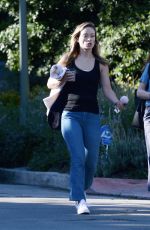 OLIVIA WILDE Out for Coffee in Los Angeles 02/26/2020