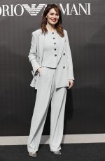 PAOLA CORTELLESI at Emporio Armani Show at Milan Fashion Week 02/21/2020