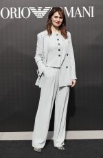 PAOLA CORTELLESI at Emporio Armani Show at Milan Fashion Week 02/21/2020