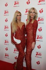 PARIS and NICKY HILTON at American Red Heart Association’s Go Red for Women Red Dress Collection in New York 02/05/2020