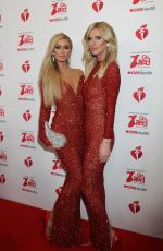 PARIS and NICKY HILTON at American Red Heart Association’s Go Red for Women Red Dress Collection in New York 02/05/2020