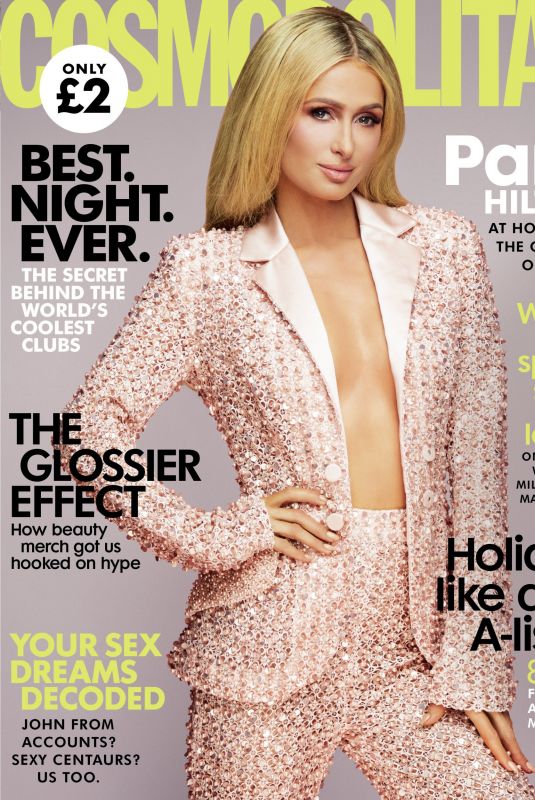 PARIS HILTON in Cosmopolitan Magazine, UK April 2020