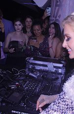 PARIS HILTON Performs at Stephen Doff