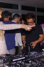 PARIS HILTON Performs at Stephen Doff