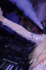 PARIS HILTON Performs at Stephen Doff
