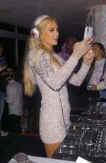 PARIS HILTON Performs at Stephen Doff