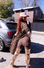 PHOEBE PRICE Out in West Hollywood 02/04/2020