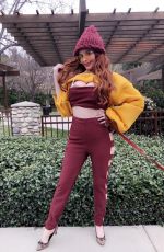 PHOEBE PRICE Out with Her Dog in Beverly Hills 02/27/2020