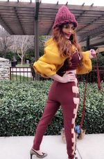 PHOEBE PRICE Out with Her Dog in Beverly Hills 02/27/2020