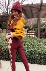 PHOEBE PRICE Out with Her Dog in Beverly Hills 02/27/2020