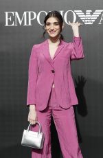 PILAR FOGLIATI at Emporio Armani Show at Milan Fashion Week 02/21/2020