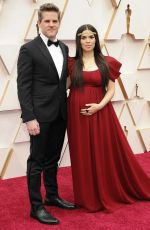Pregnant AMERICA FERRERA at 92nd Annual Academy Awards in Los Angeles 02/09/2020