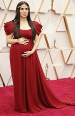 Pregnant AMERICA FERRERA at 92nd Annual Academy Awards in Los Angeles 02/09/2020