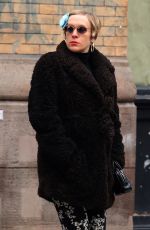 Pregnant CHLOE SEVIGNY Out for Lunch in New York 02/05/2020