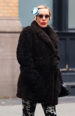 Pregnant CHLOE SEVIGNY Out for Lunch in New York 02/05/2020