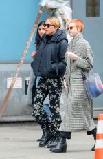 Pregnant CHLOE SEVIGNY Out in New York 02/04/2020