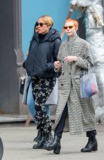 Pregnant CHLOE SEVIGNY Out in New York 02/04/2020