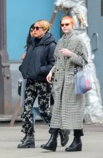 Pregnant CHLOE SEVIGNY Out in New York 02/04/2020