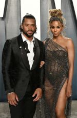 Pregnant CIARA at 2020 Vanity Fair Oscar Party in Beverly Hills 02/09/2020