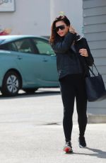Pregnant JENNA DEWAN Heading to Yoga Class in Los Angeles 02/22/2020