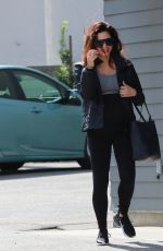 Pregnant JENNA DEWAN Heading to Yoga Class in Los Angeles 02/22/2020