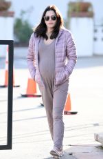 Pregnant JENNA DEWAN Out in Los Angeles 02/04/2020