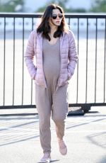 Pregnant JENNA DEWAN Out in Los Angeles 02/04/2020
