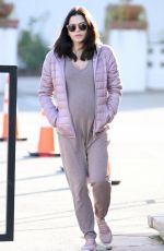 Pregnant JENNA DEWAN Out in Los Angeles 02/04/2020