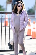 Pregnant JENNA DEWAN Out in Los Angeles 02/04/2020