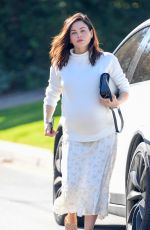 Pregnant JENNA DEWAN Out in Los Angeles 02/12/2020
