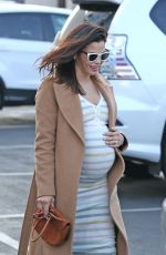Pregnant JENNA DEWAN Out in Los Angeles 02/19/2020