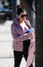 Pregnant JENNA DEWAN Out in Studio City 02/03/2020