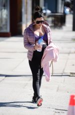 Pregnant JENNA DEWAN Out in Studio City 02/03/2020