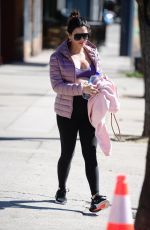 Pregnant JENNA DEWAN Out in Studio City 02/03/2020