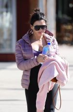 Pregnant JENNA DEWAN Out in Studio City 02/03/2020