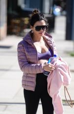 Pregnant JENNA DEWAN Out in Studio City 02/03/2020