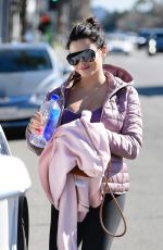 Pregnant JENNA DEWAN Out in Studio City 02/03/2020