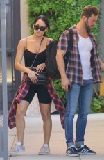 Pregnant NIKKI BELLA and Artem Chigvintsev Out in Los Angeles 01/31/2020