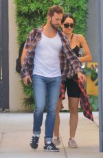 Pregnant NIKKI BELLA and Artem Chigvintsev Out in Los Angeles 01/31/2020