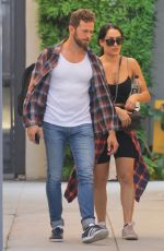 Pregnant NIKKI BELLA and Artem Chigvintsev Out in Los Angeles 01/31/2020