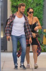 Pregnant NIKKI BELLA and Artem Chigvintsev Out in Los Angeles 01/31/2020